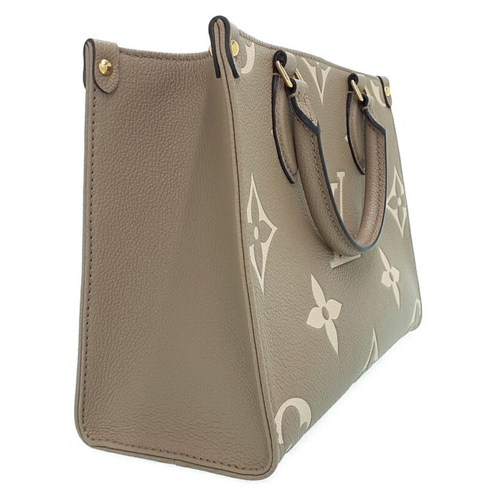 Louis Vuitton Monogram Empreinte the Handbag On Go Bicolor